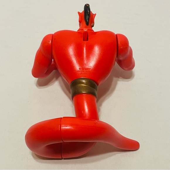 Disney Aladdin Evil Genie Jafar Genie Abu Lago Action Figure Vintage Mattel Lot - Picture 7 of 8